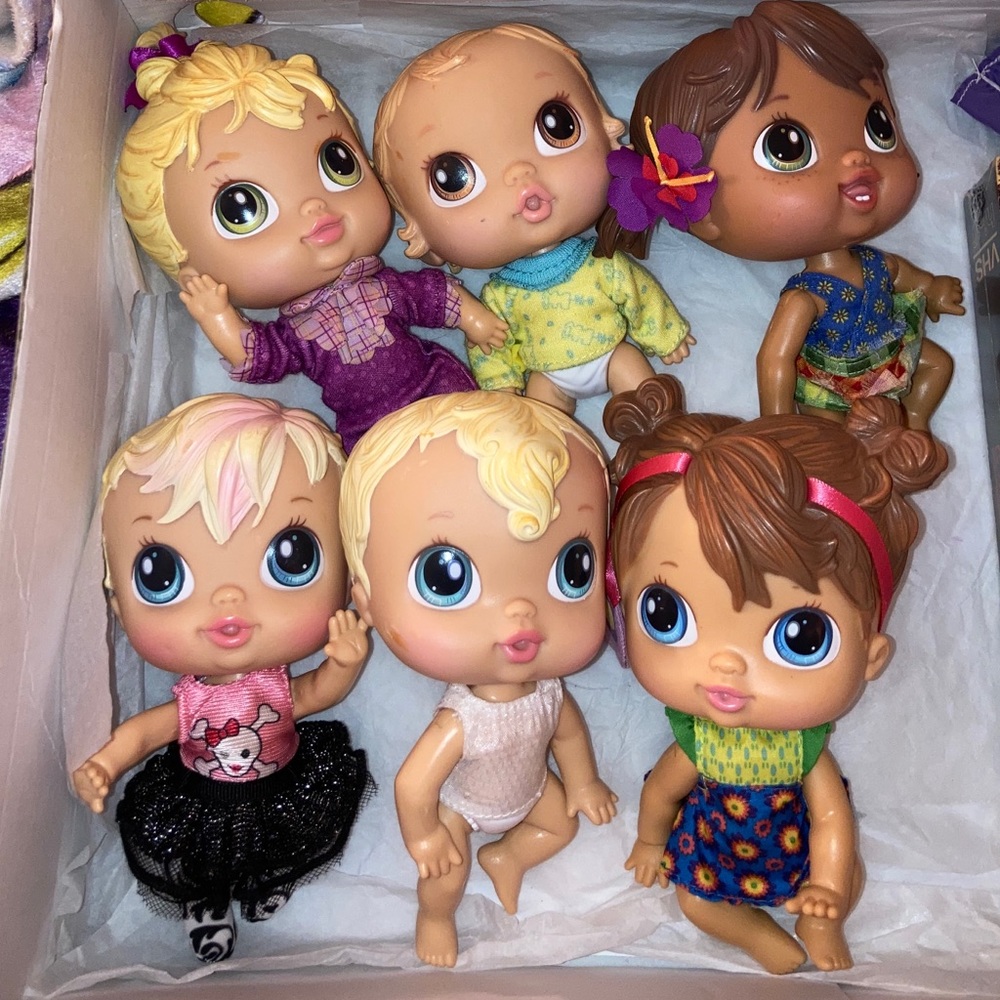 Crib life baby doll Lot of 6